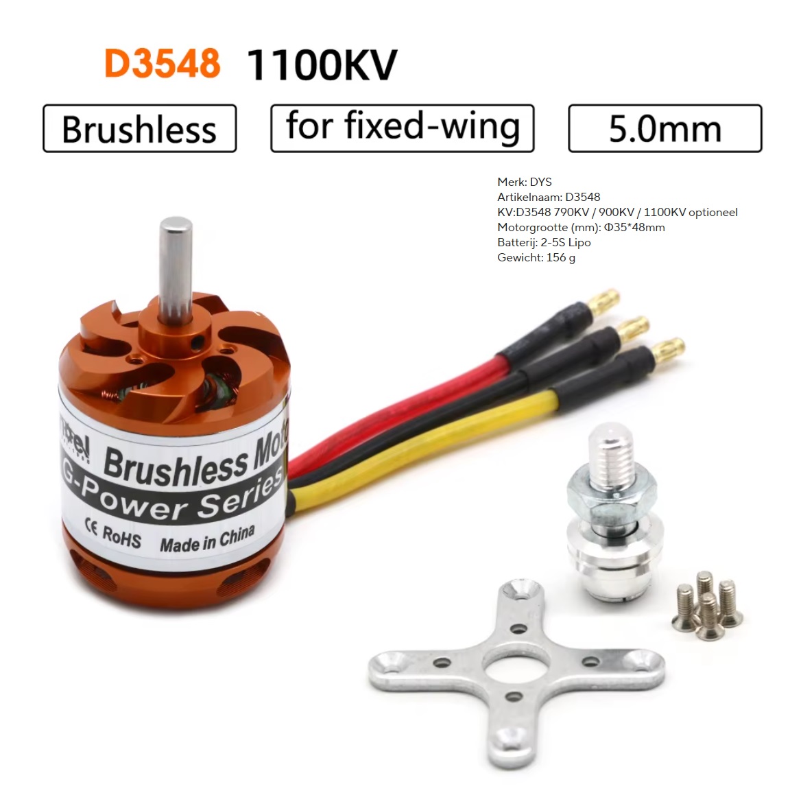 2812 1100Kv motor